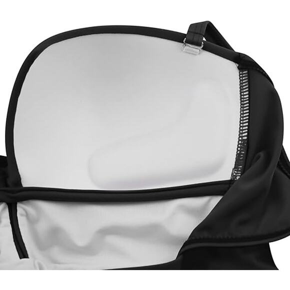 New Womens Eomenie Womens XL Push Up Wrap Front Tie Back One Piece Swimsuit - Picture 2 of 5